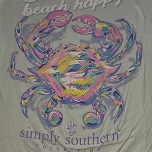 Simply Southern Vibrant Crab Tee